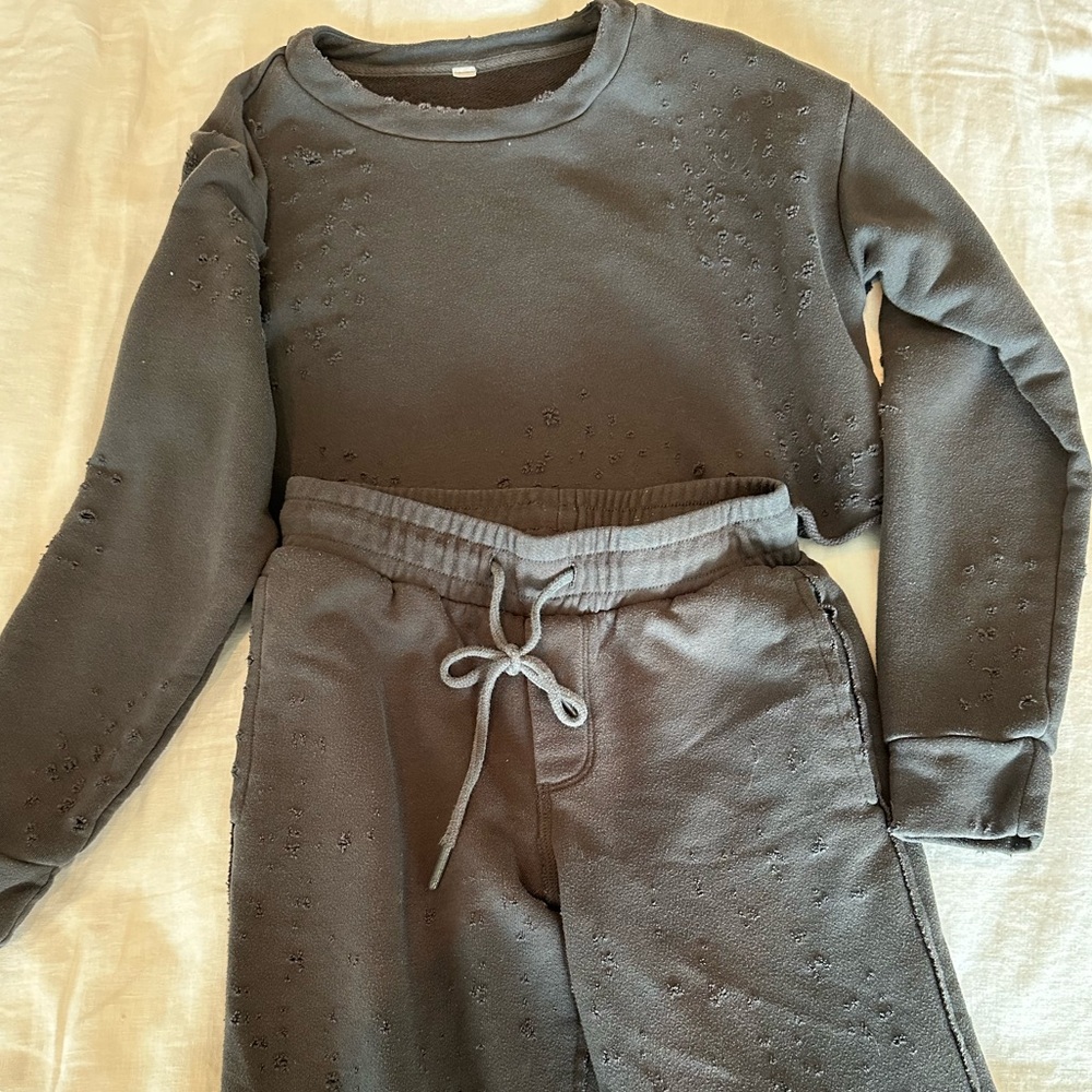 Women’s Alo Grey Sweatset Size XS